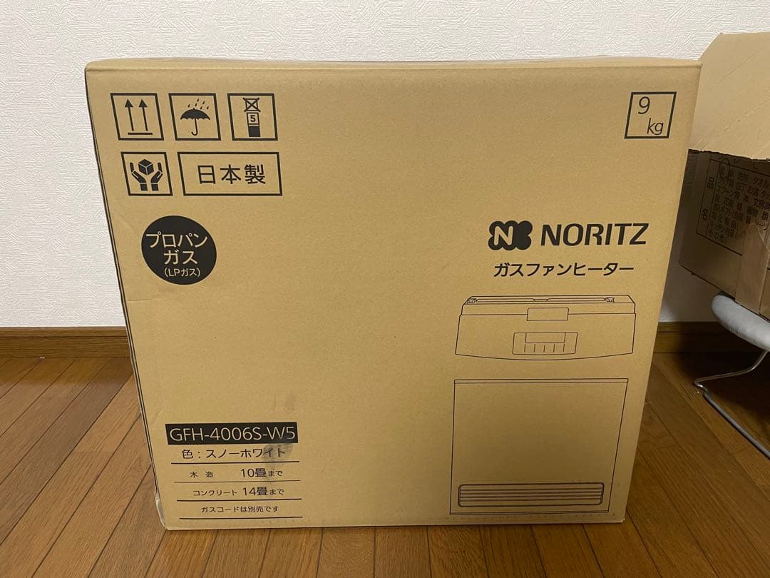 ガスファンヒーター　GFH-4006S-W5