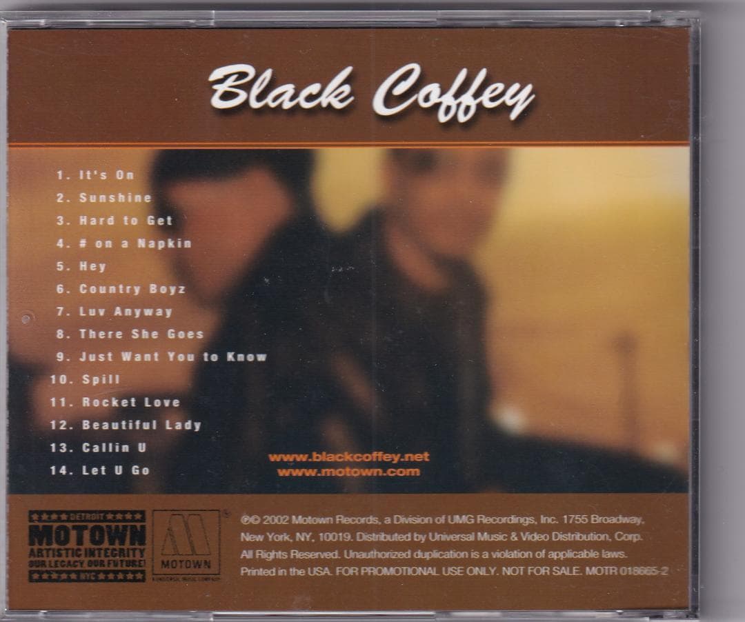 洋楽 Black Coffey