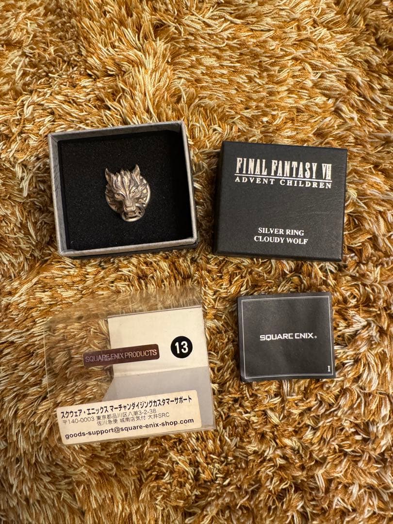 FINAL FANTASY VII シルバーリング クラウディウルフ　S925