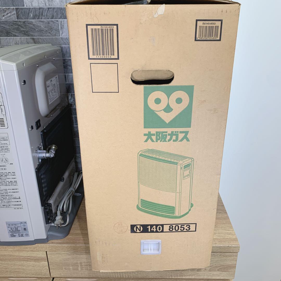 新品未使用　Rinnai リンナイ 都市ガス 空気清浄機付き ガスファンヒーター