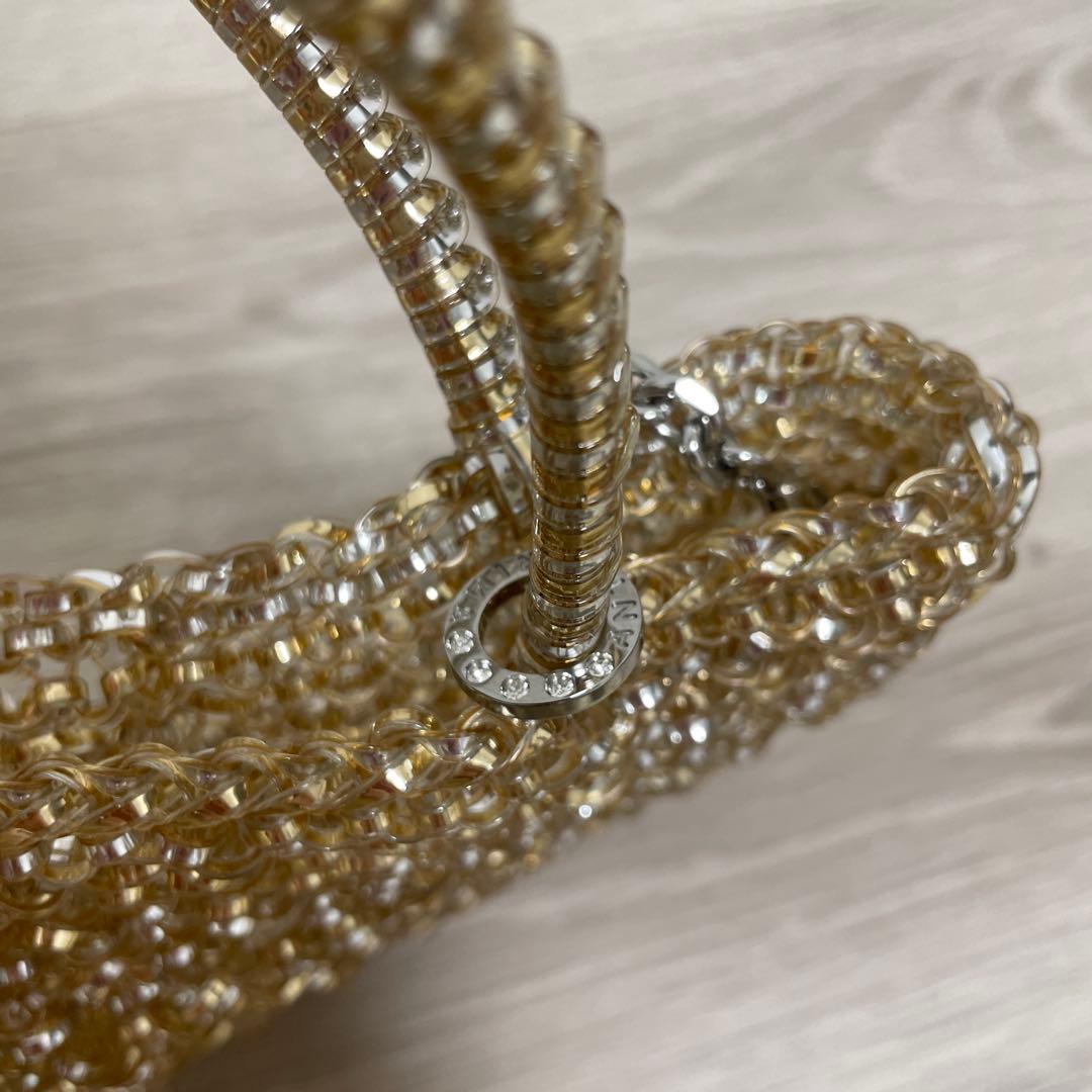 ANTEPRIMA アンテプリマ スタンダード ミニアトゥーラ シルバーゴールド