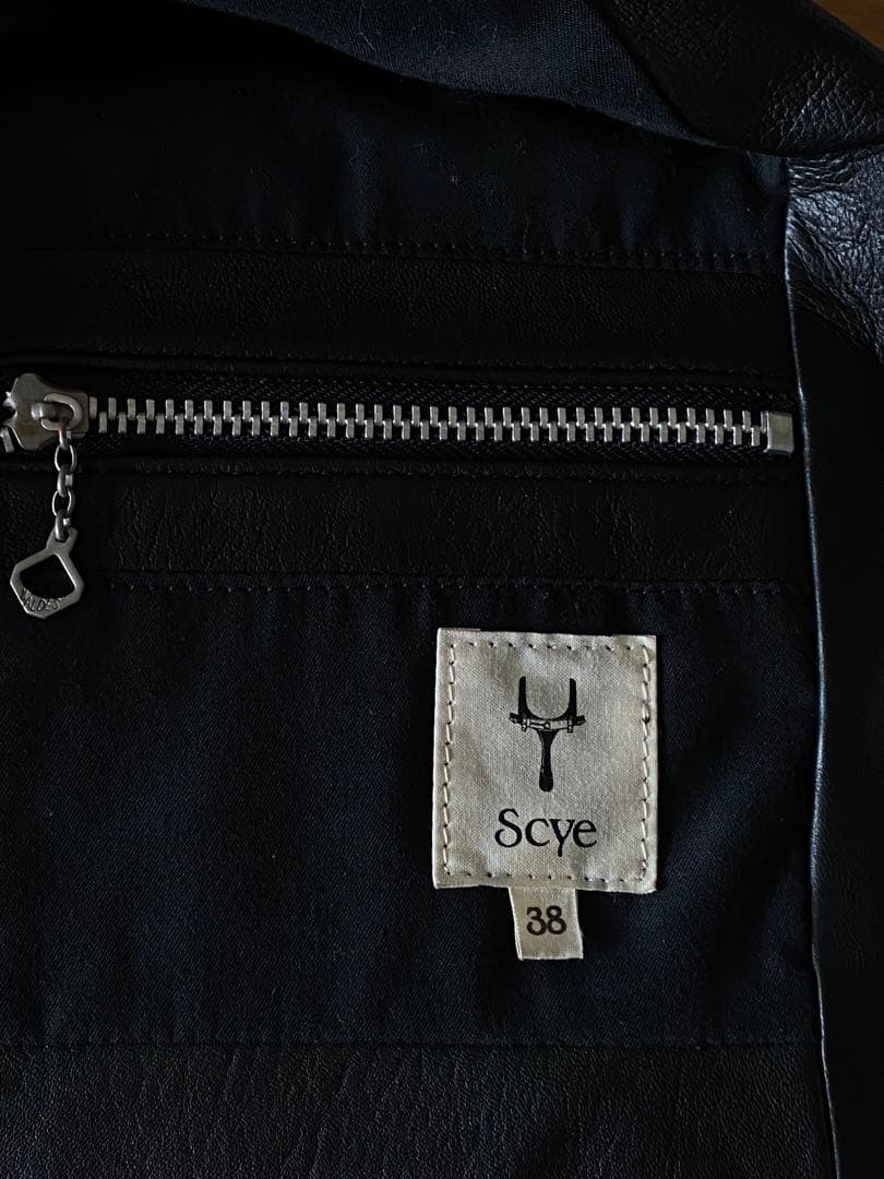scye サイ　ライダースジャケット　レディース