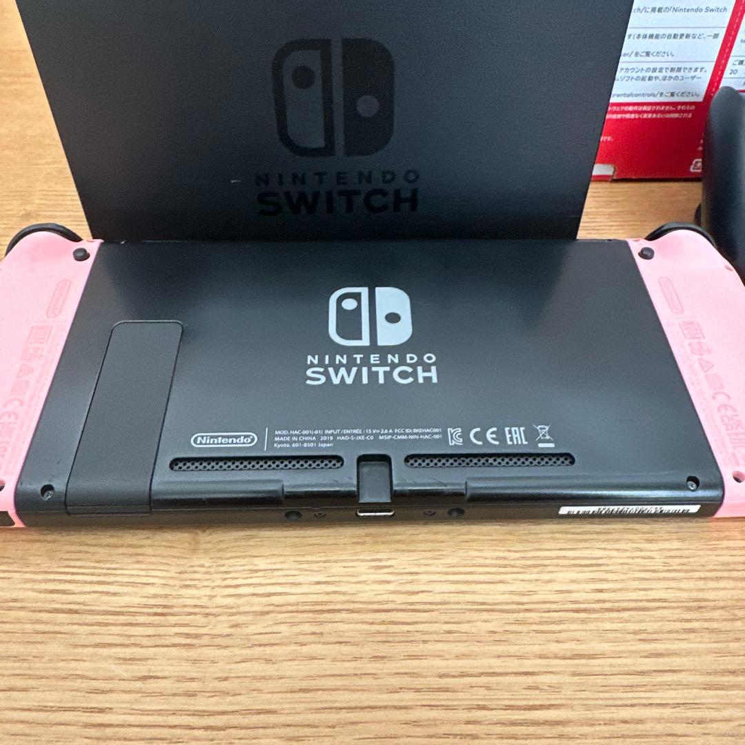 Nintendo Switch 本体 ピンク/黒