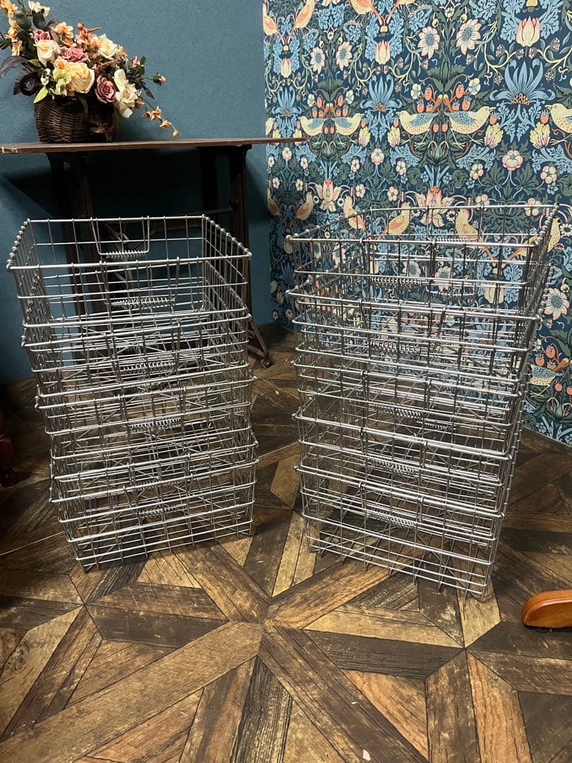 masakitnk0731 ＊学校 給食かご ステンレス 12個セット