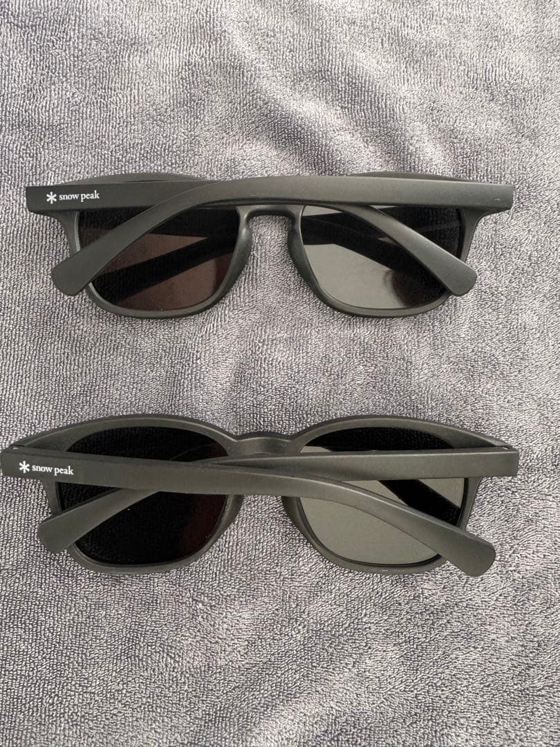  peak x JINS ブラック サングラス 2個セット