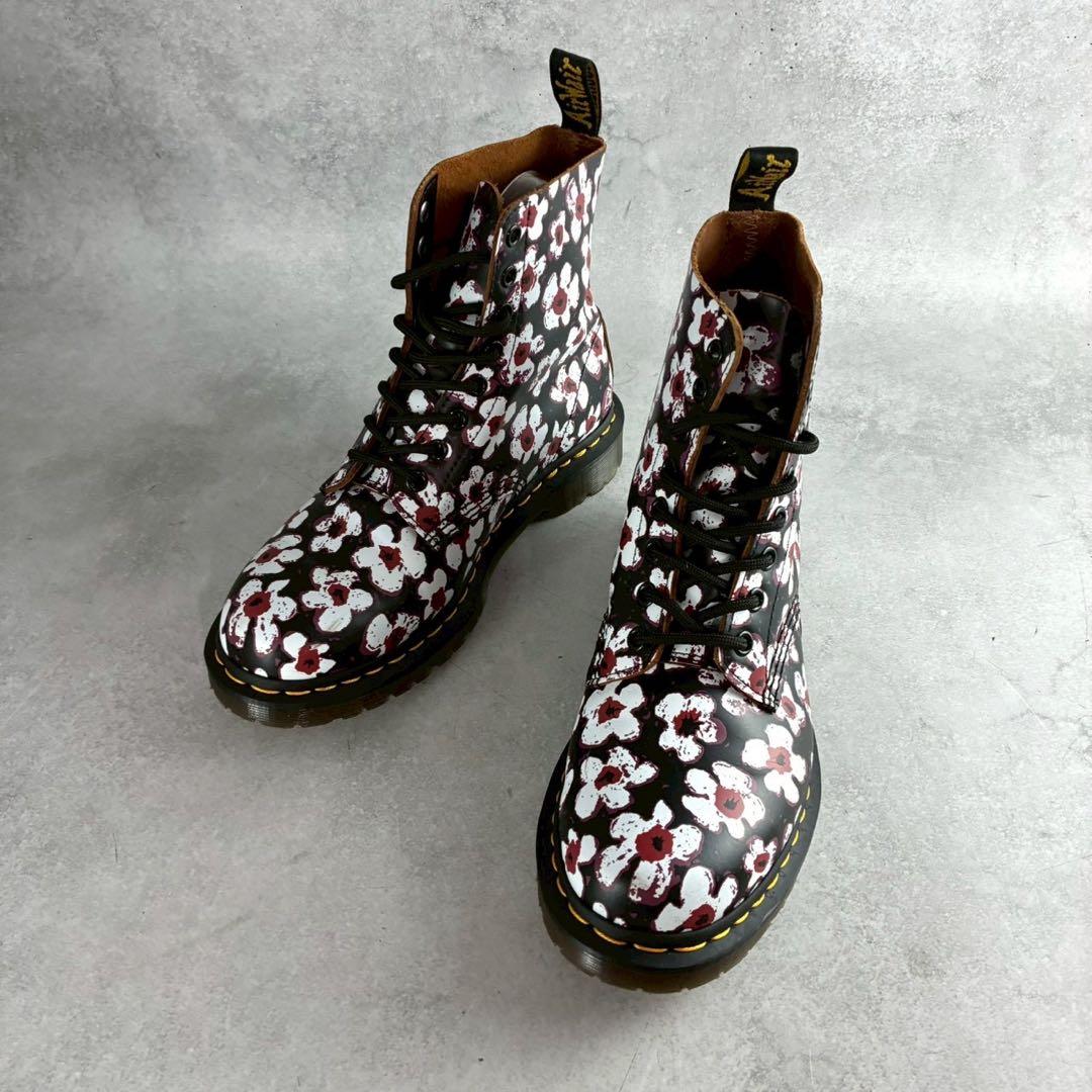 【極美品】ドクターマーチン 8ホール 1460 PASCAL ブラック UK6