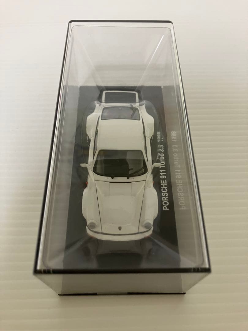 京商 1/43 ポルシェ911turbo 3.3 ホワイト