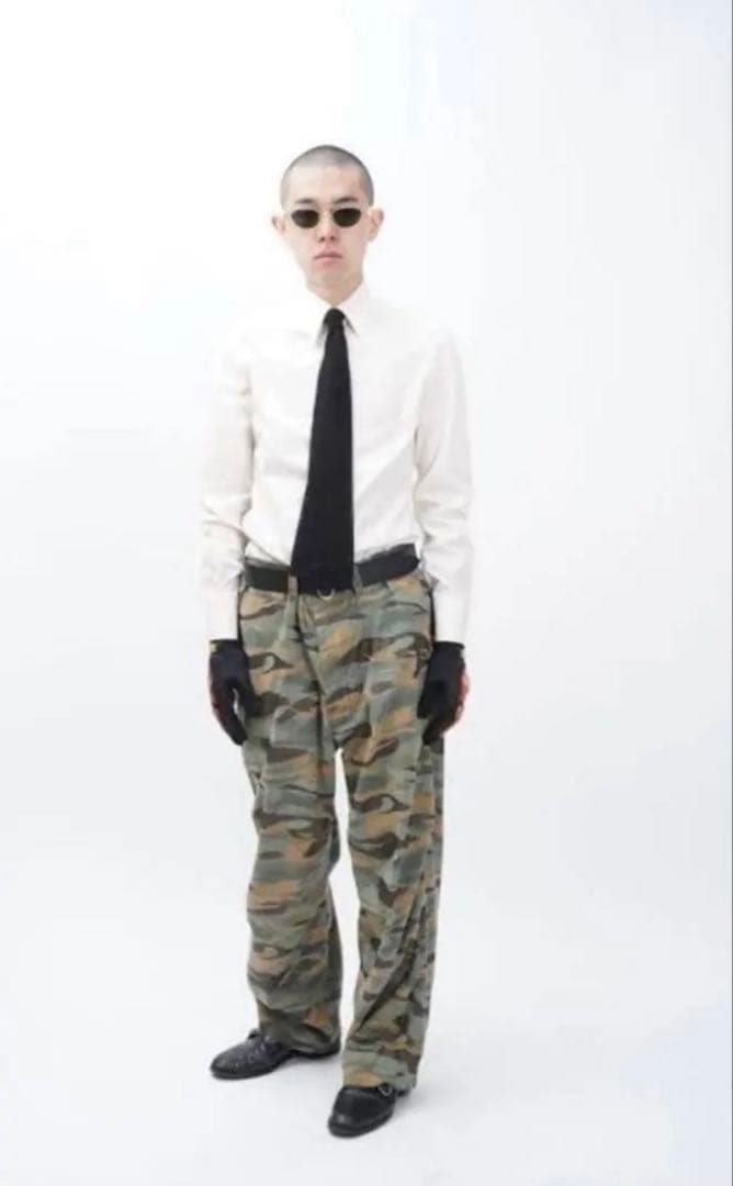 NICENESS 25ss KRAMER ミリタリーパンツ 柿乃葉