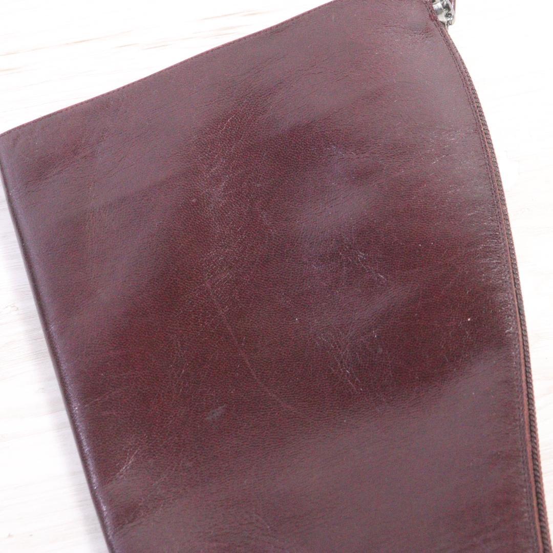 ◆ジミーチュウ　ロングブーツ　レザー　ブラウン　37 1/2 ジップアップ