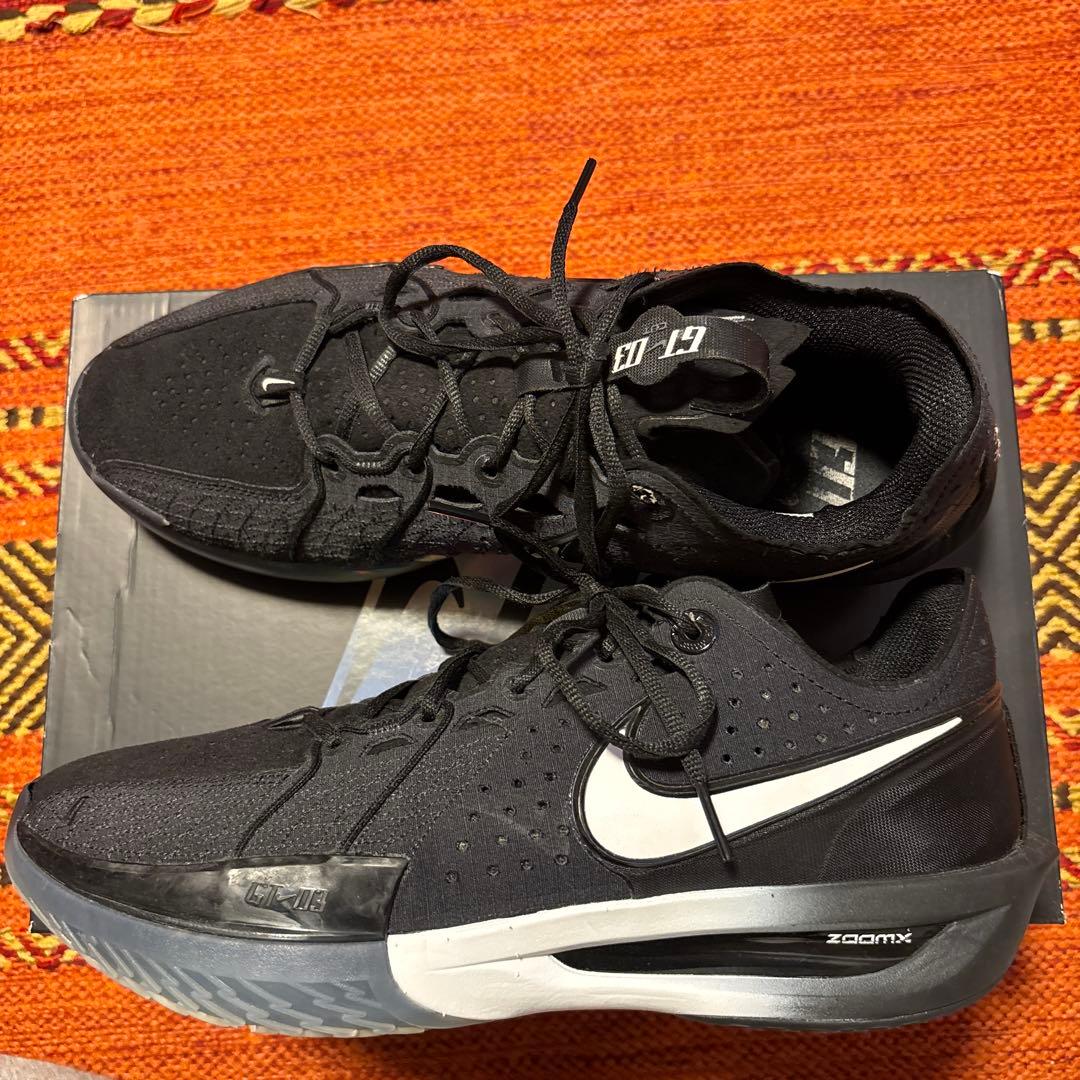 NIKE GTカット3 ブラック バスケットボールシューズ