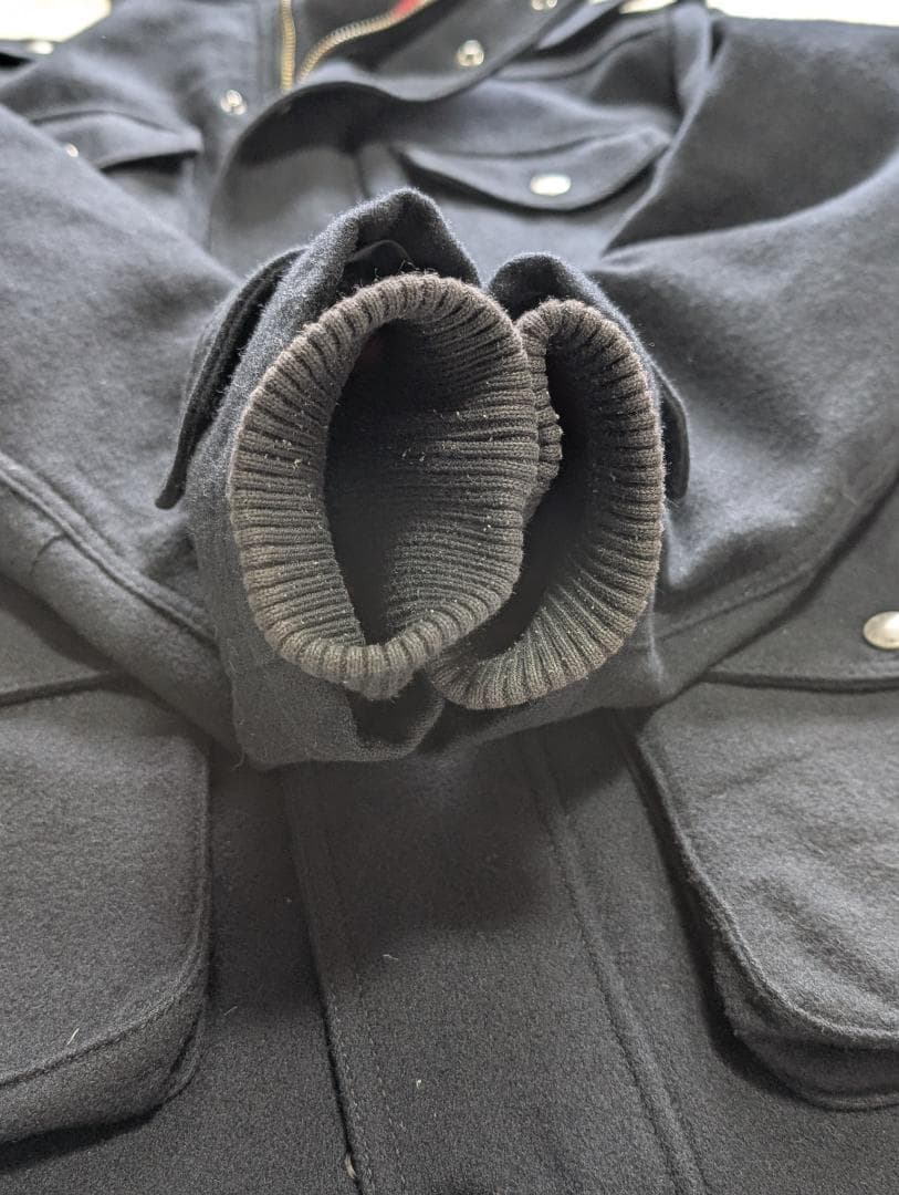 最終値下げ　BURBERRRY BLACK LABEL ミリタリージャケット L