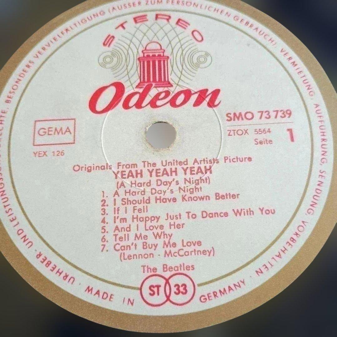 希少 Beatles A Hard Day's Night 独盤 ビートルズ