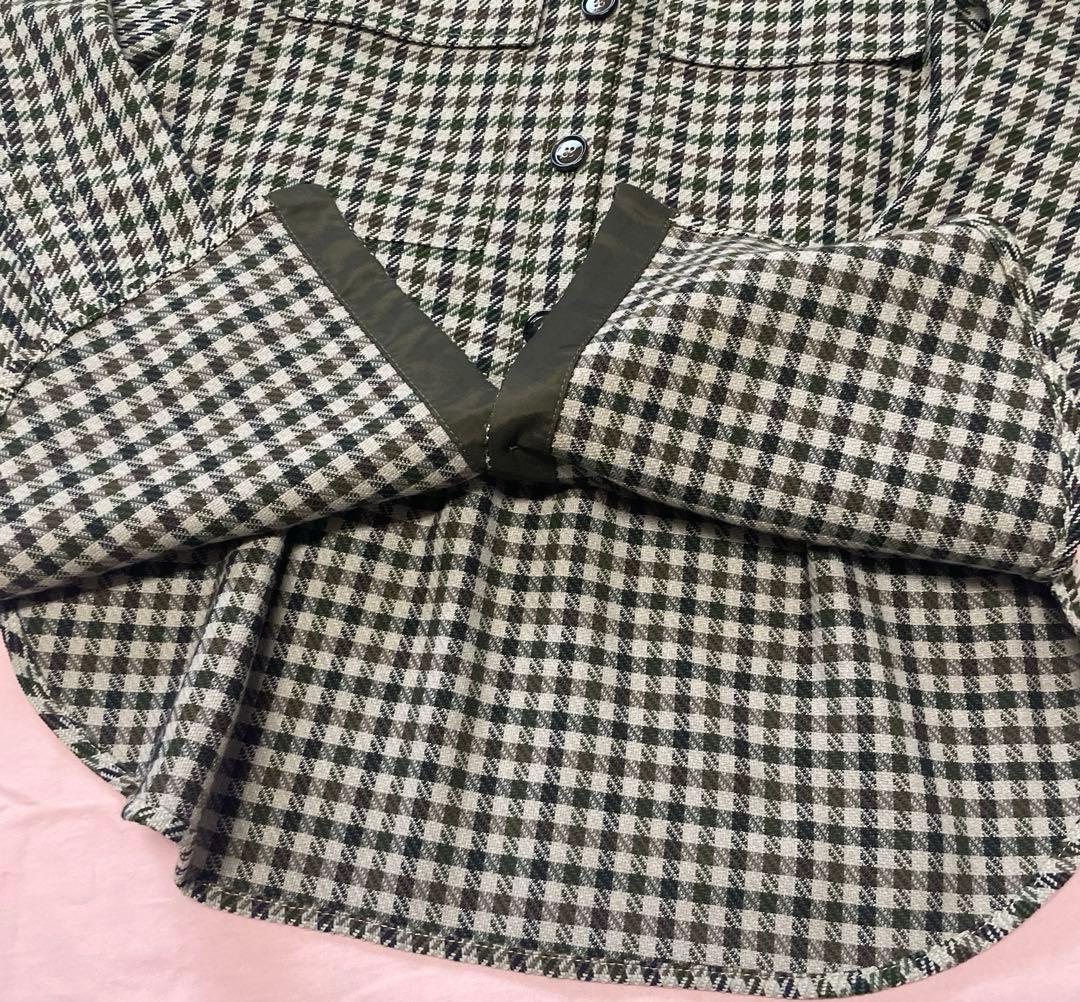 HUGO BOSS 計3点 チェック柄セットアップ、ベージュロングカーディガン