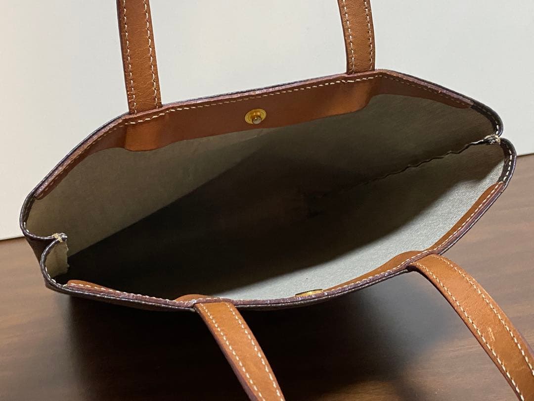 最終 セリーヌ ハンドバッグ マカダム M171 CELINE ミニトート