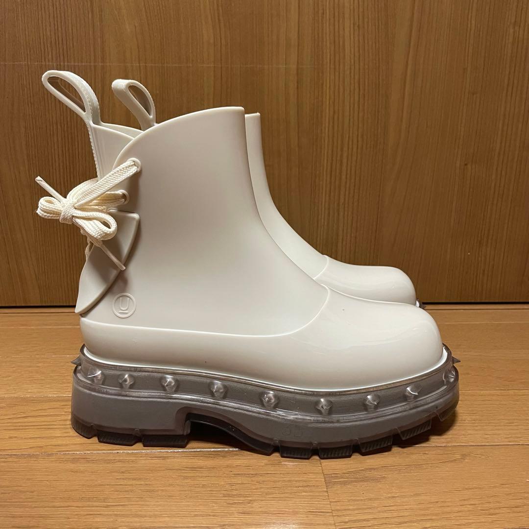 UNDERCOVER Melissaエディション ベージュ Spikes ブーツ