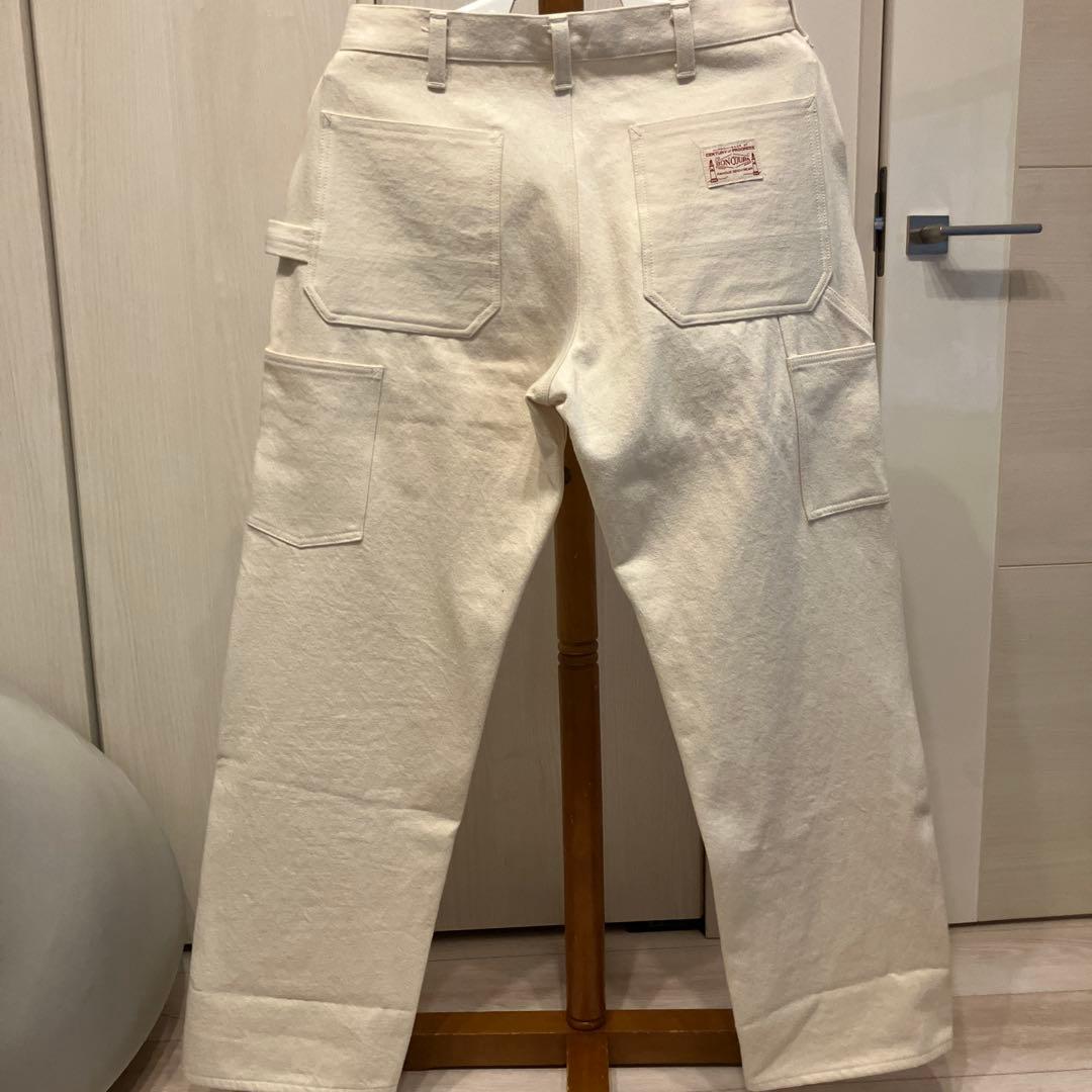 美品BONCOURA Painter Pants Off White 30