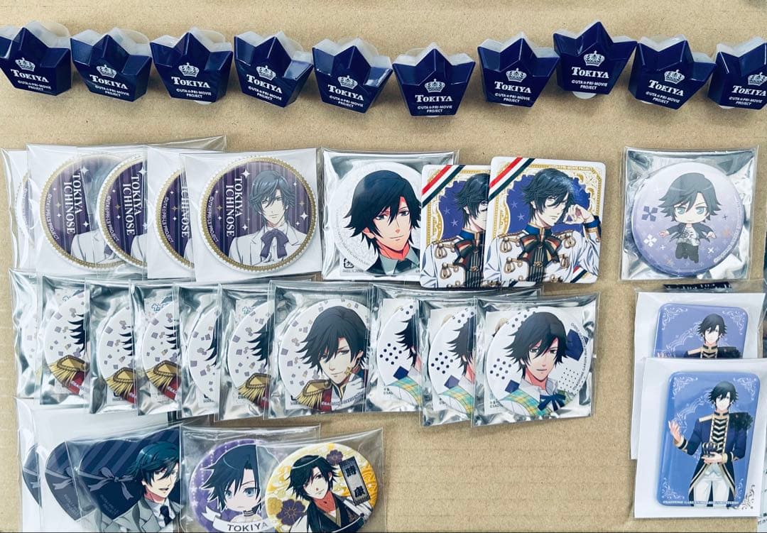 うたプリ 一ノ瀬トキヤ 缶バッジ メモリアルフォト Birthday etc