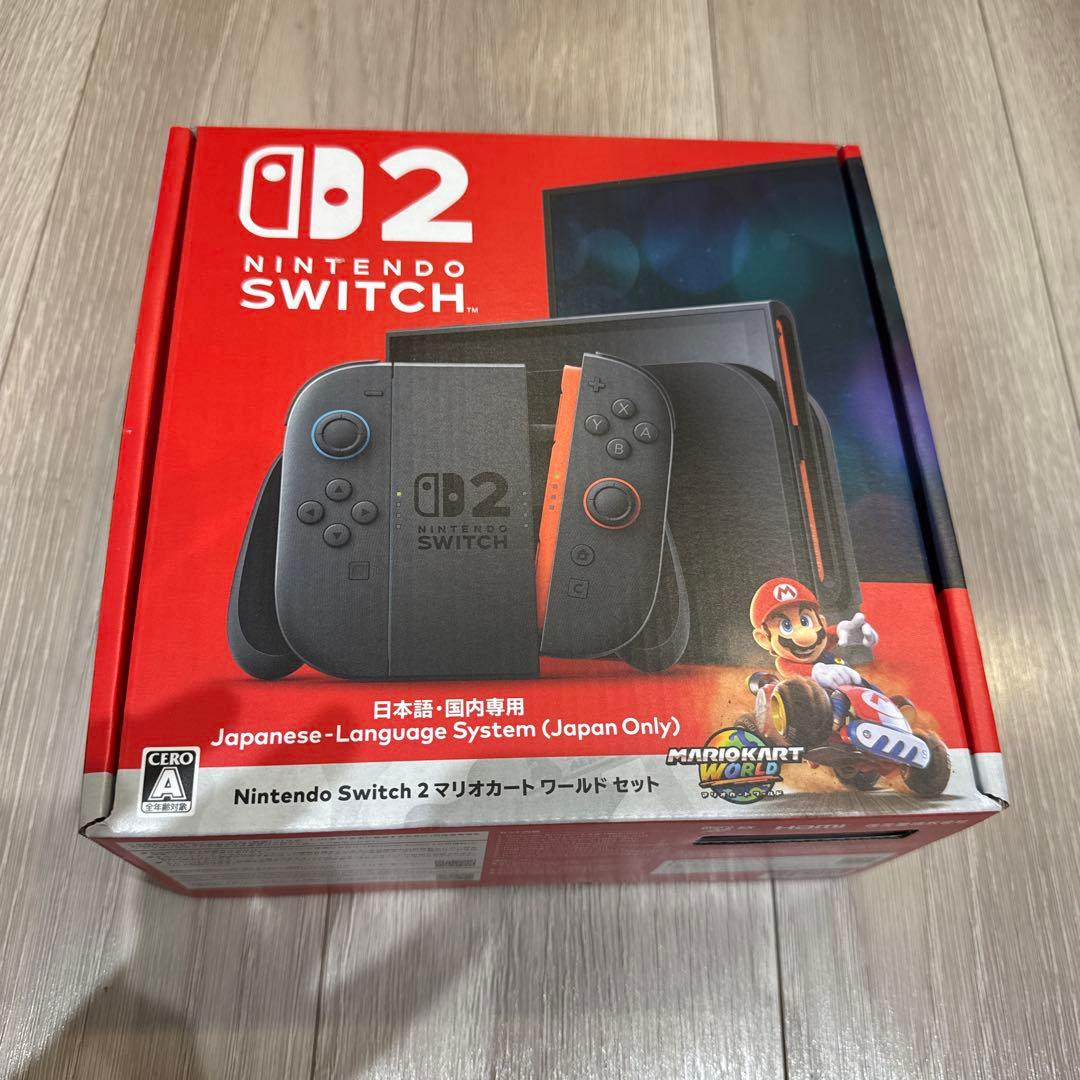 Nintendo Switch2 本体 マリオカート 同梱 日本語専用 未使用品