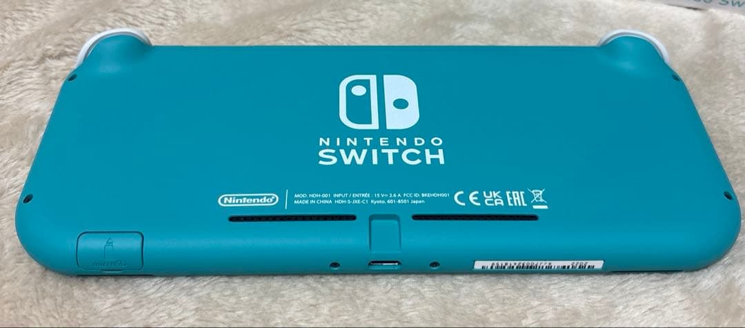 Nintendo Switch Lite ターコイズ 充電器付き 保証書あり
