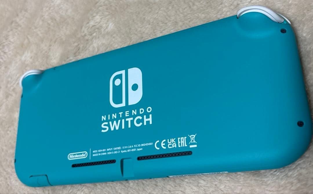 Nintendo Switch Lite ターコイズ 充電器付き 保証書あり