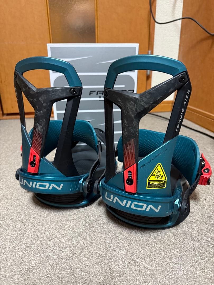 スノーボード UNION Falcor binding TEAL