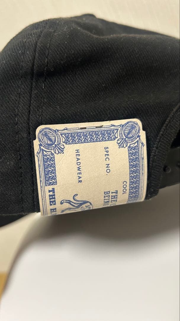 H.W. DOG & CO. ブラックキャップ　36