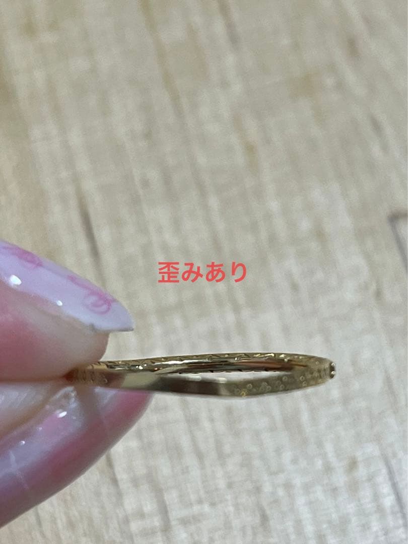 18金　jupiter ジュピター　ゴールドリング　K18 0.05