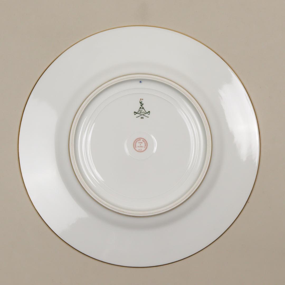 SEVRES セーブルブルー リボンと星 プレート 26cm 箱付