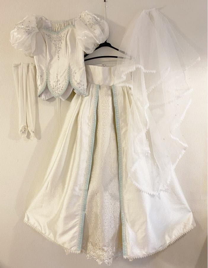 シークレットハニー アリエル ウェディングドレス+ティアラ 仮装 ブライド