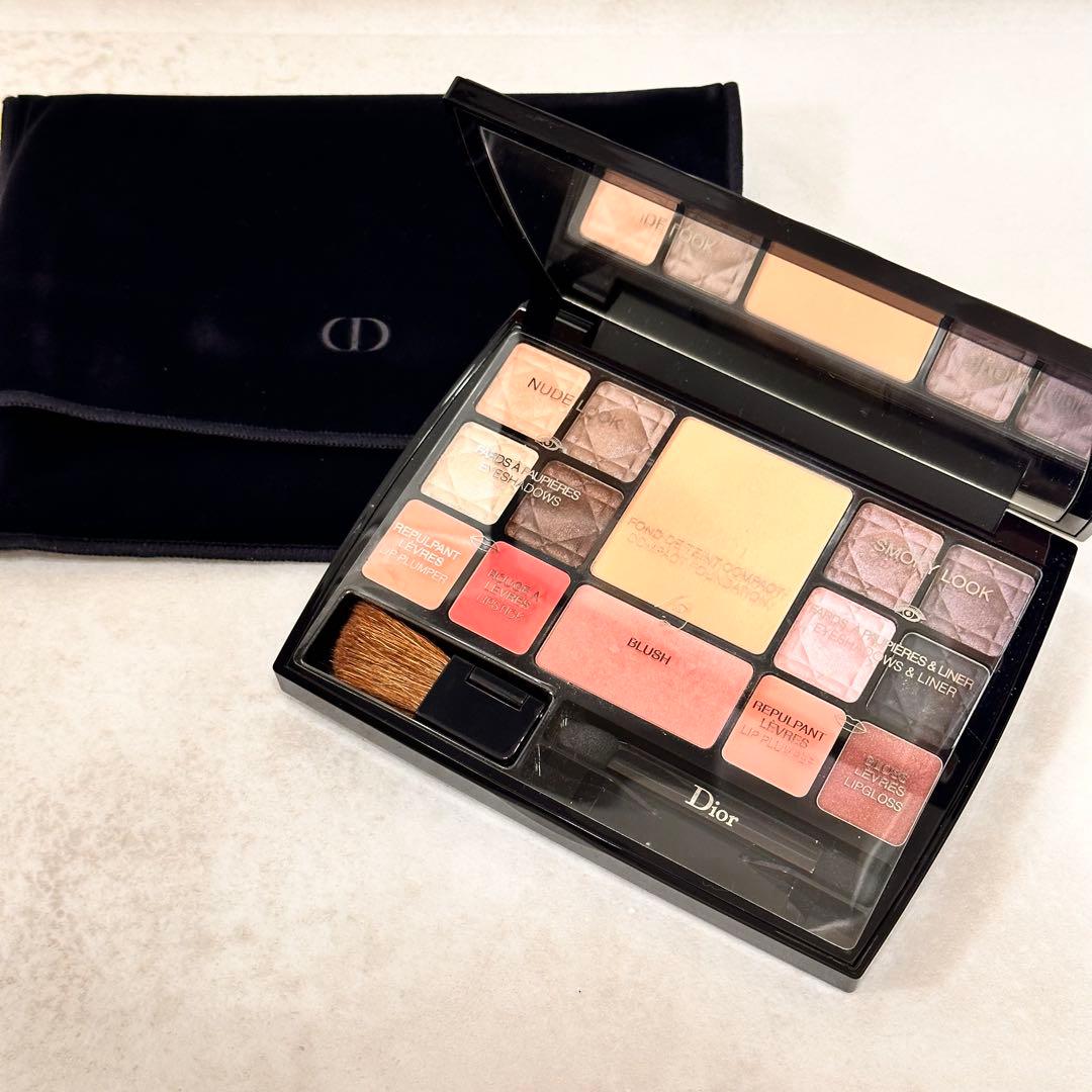 シャネル　ディオール　メイクアップパレット　口紅