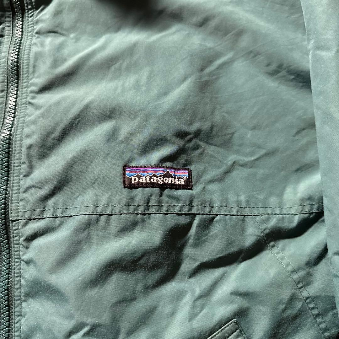 90s Patagonia シェルド シンチラ キャプリーン ダークグリーン M