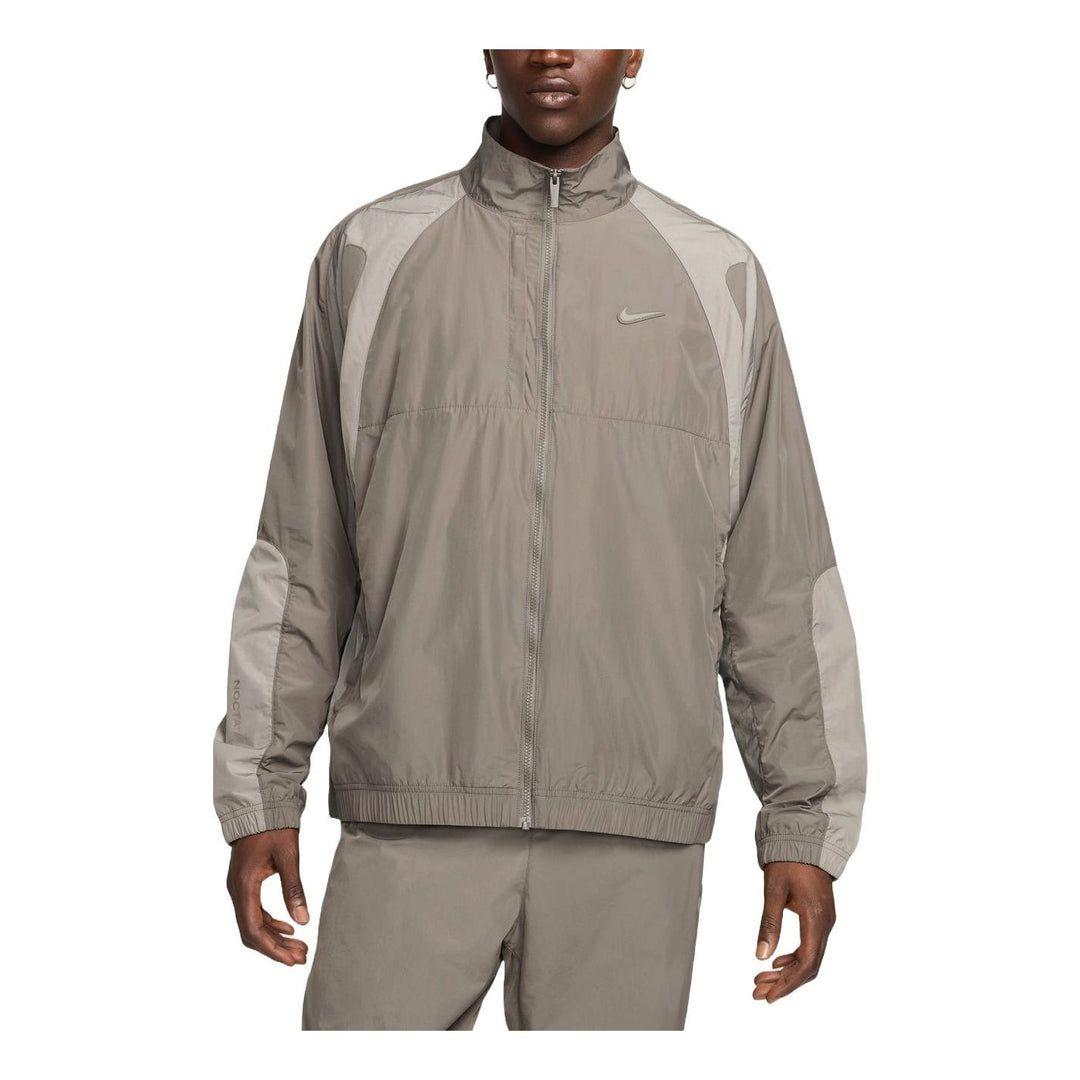 Nike NOCTA ナイロン トラック ジャケット オリーブグレー L