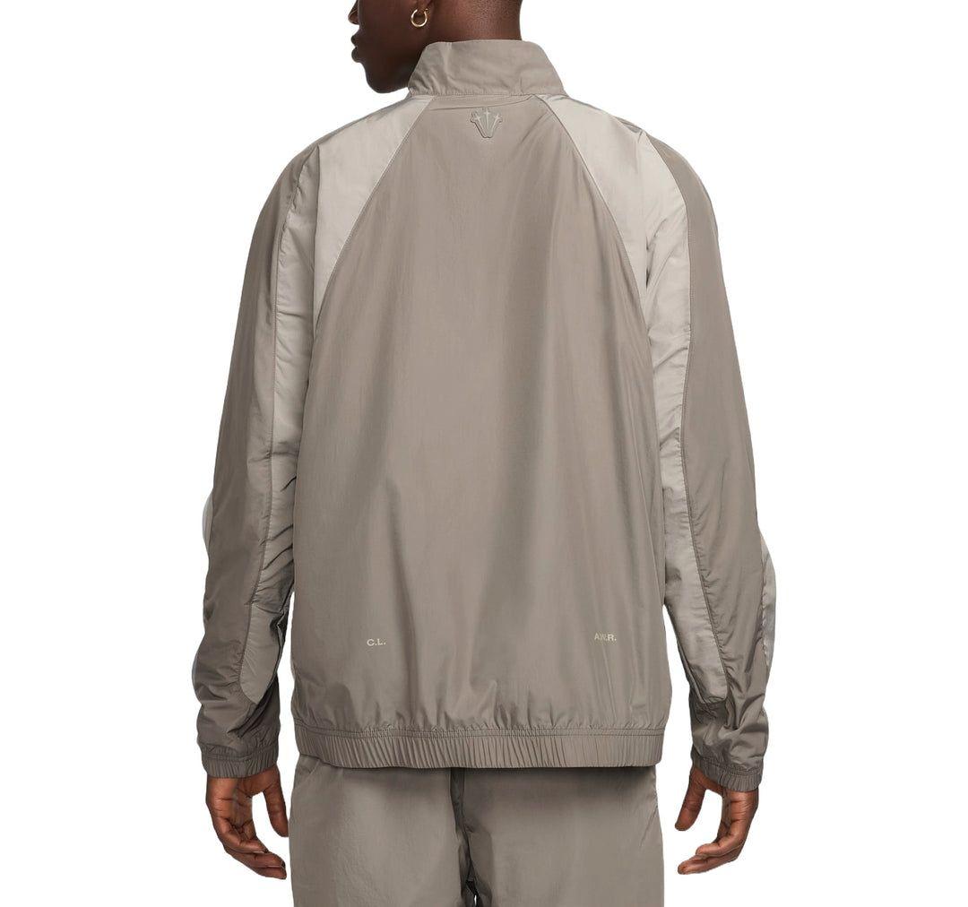 Nike NOCTA ナイロン トラック ジャケット オリーブグレー L