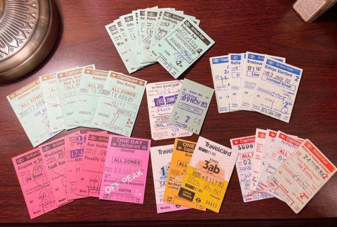 海外　マルシェ袋　ヴィンテージドイツの袋2種7枚✖️5