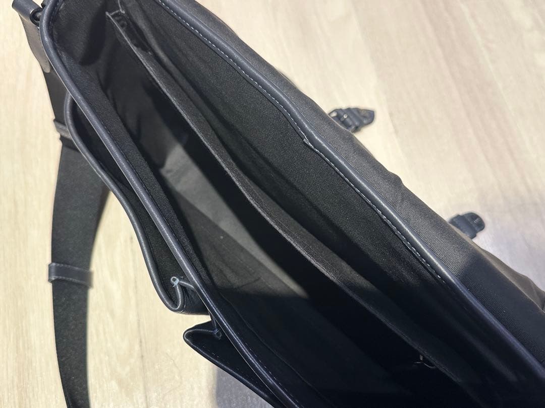 coach コーチ　ビジネスバッグ　紺色　ネイビー　美品　格安