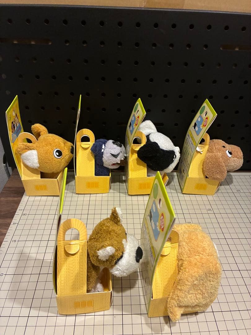 ふぉうちゅんドッグす　ぬいぐるみコンプリートセット　めっちゃかわいい