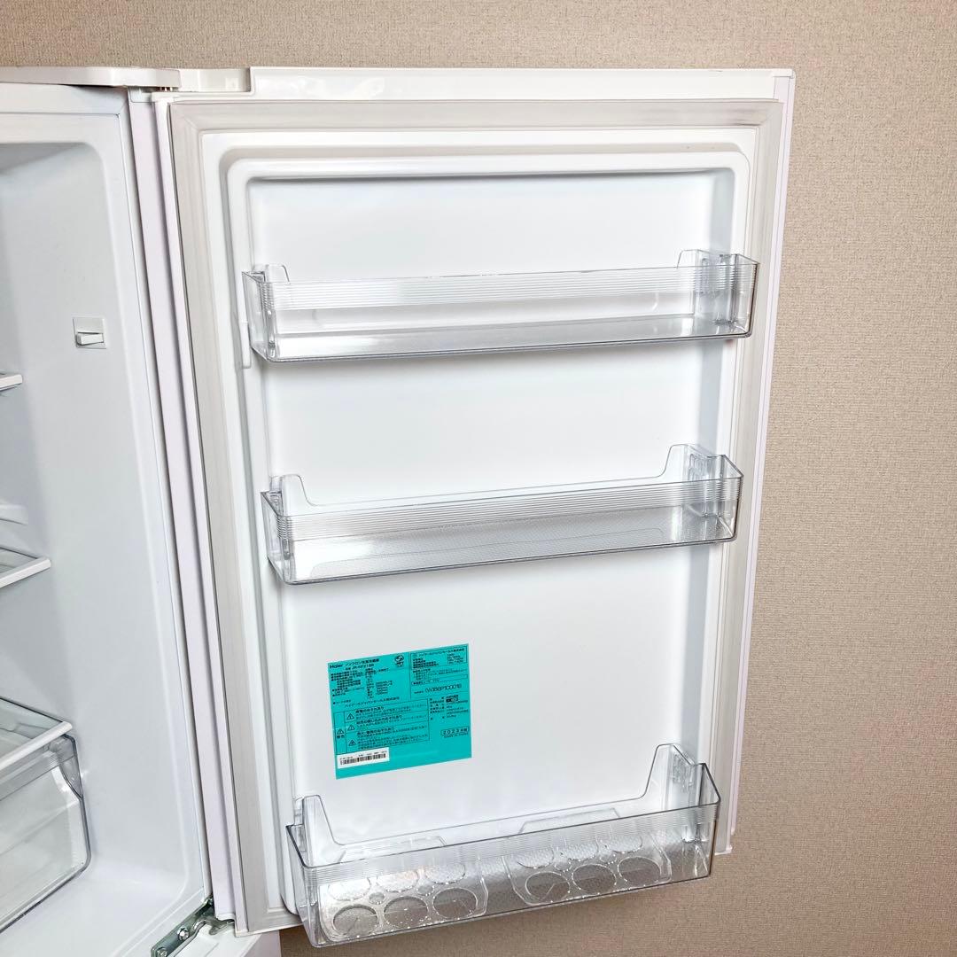 極美品 ハイアール 冷凍冷蔵庫 JR-NF218B 218L 2ドア 右開き