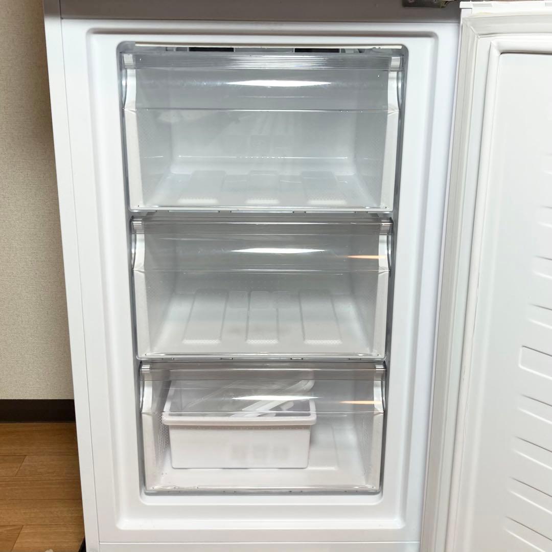 極美品 ハイアール 冷凍冷蔵庫 JR-NF218B 218L 2ドア 右開き