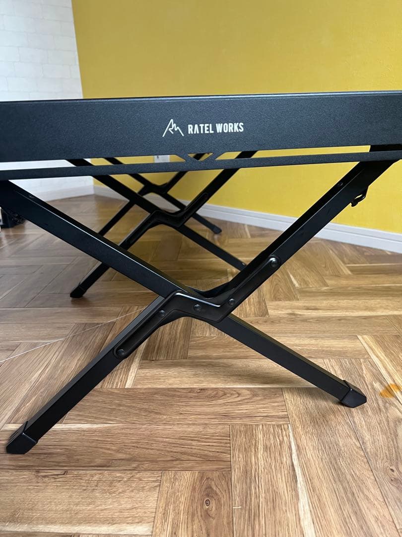 ラーテルワークス ウッドパネルテーブル120