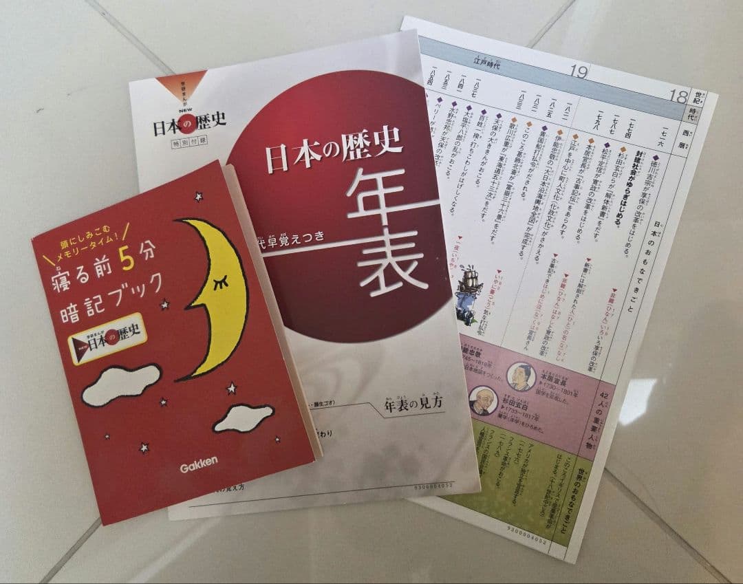 学研まんがNEW日本の歴史 全12巻　+　人物事典　文化遺産事典　付録