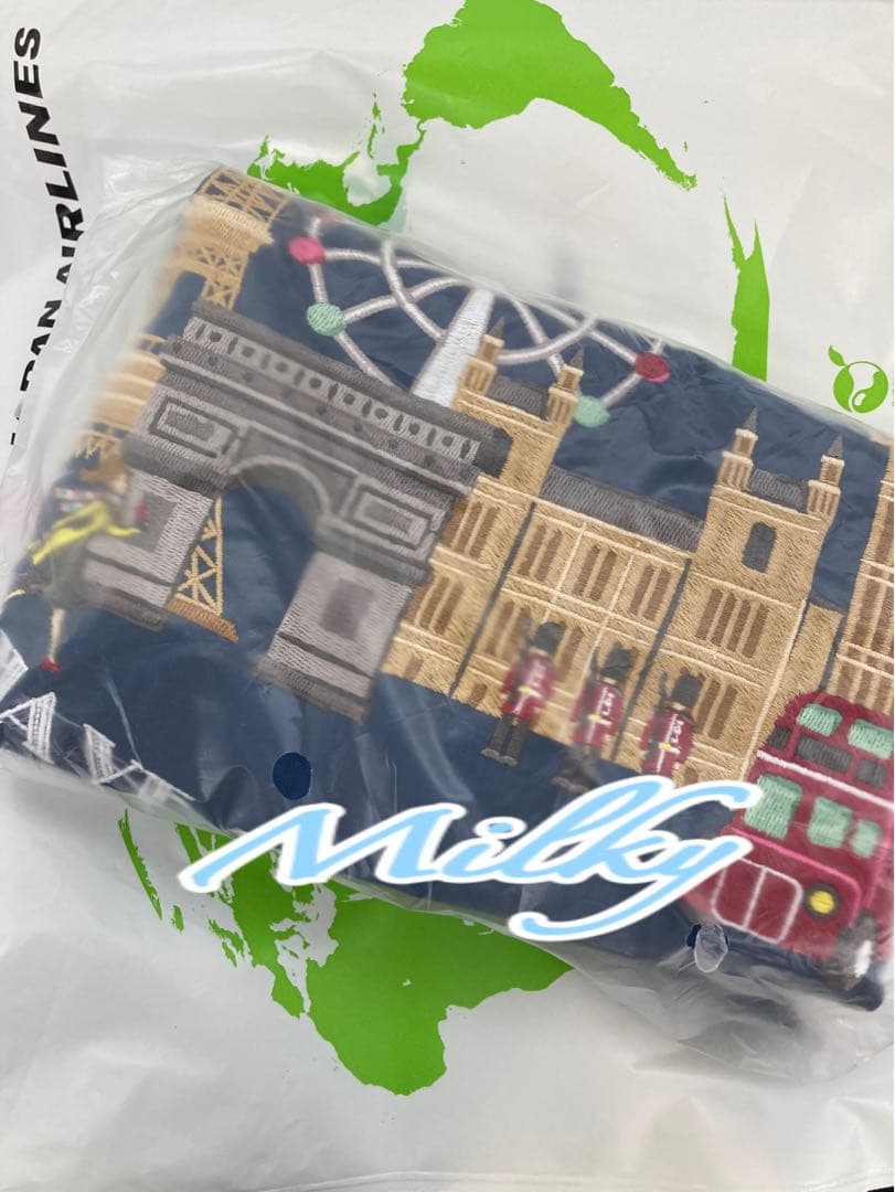 【新品】ボールアンドチェーン JALオリジナルバッグ ブルー 機内販売