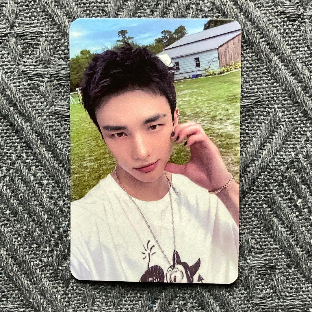 韓国 StrayKids KARMA 事前収録 ヒョンジン サノク トレカ