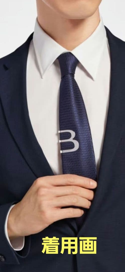 BVLGARI ブルガリ フォーマル タイバー ネクタイピン Bモチーフ