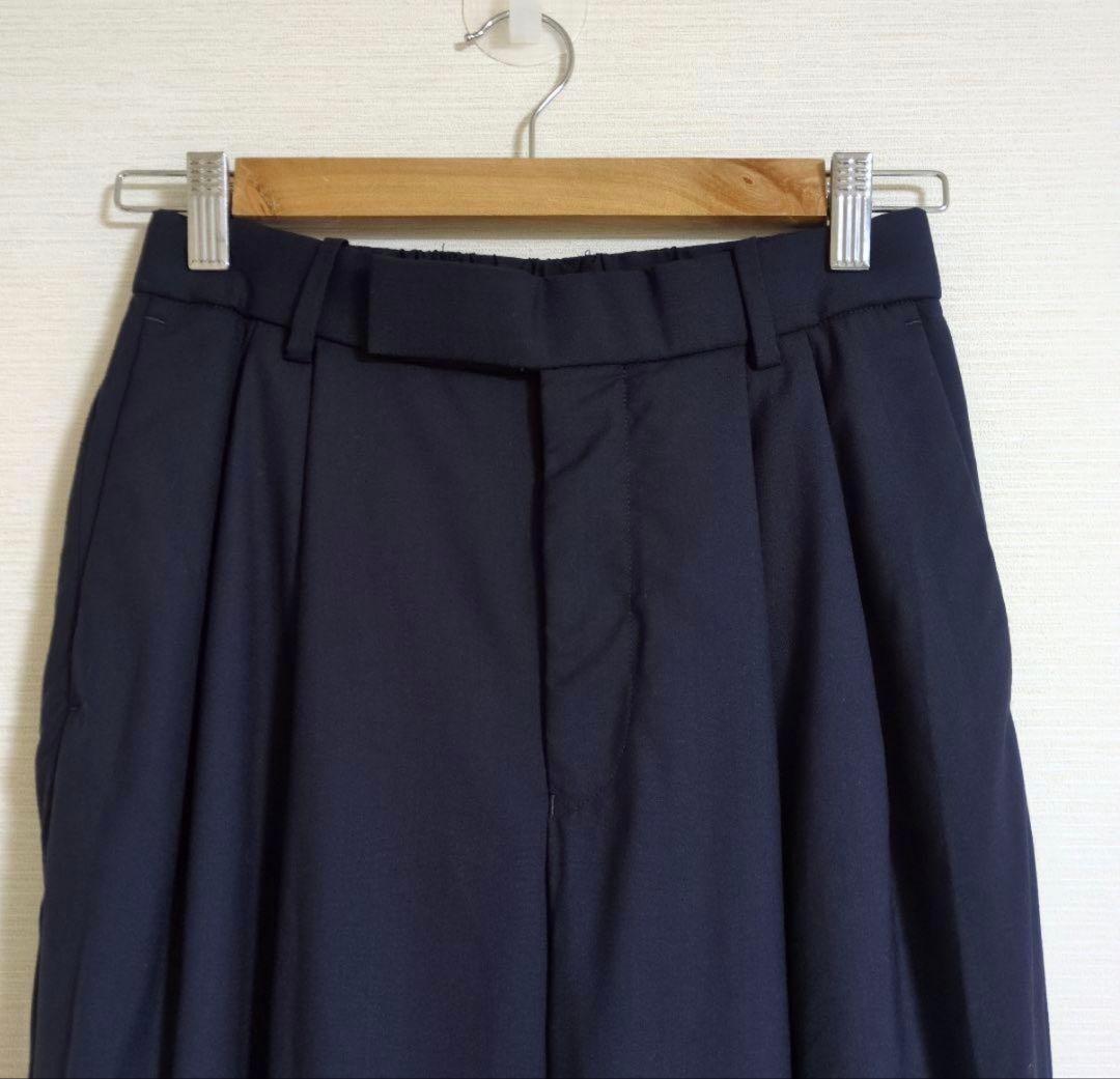 MARKAWARE CLASSIC WIDE TROUSERS 1 ネイビー