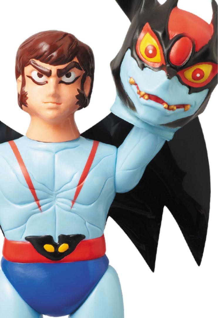 デビルマン レトロデザイン版 ソフビ メディコムトイ 面取れ