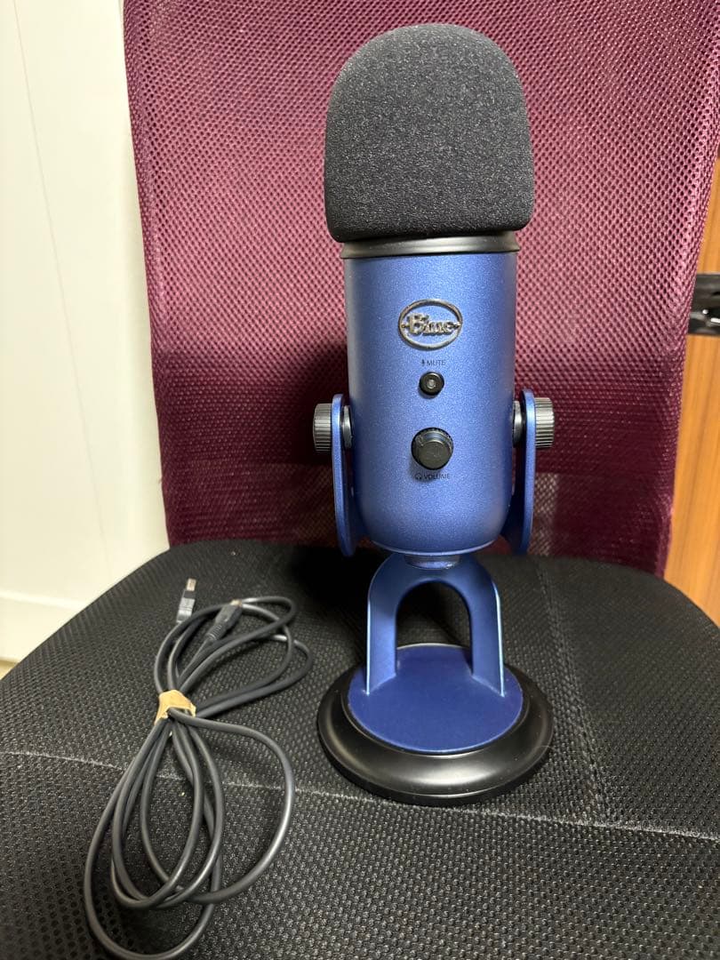 Yeti コンデンサーマイク USB接続