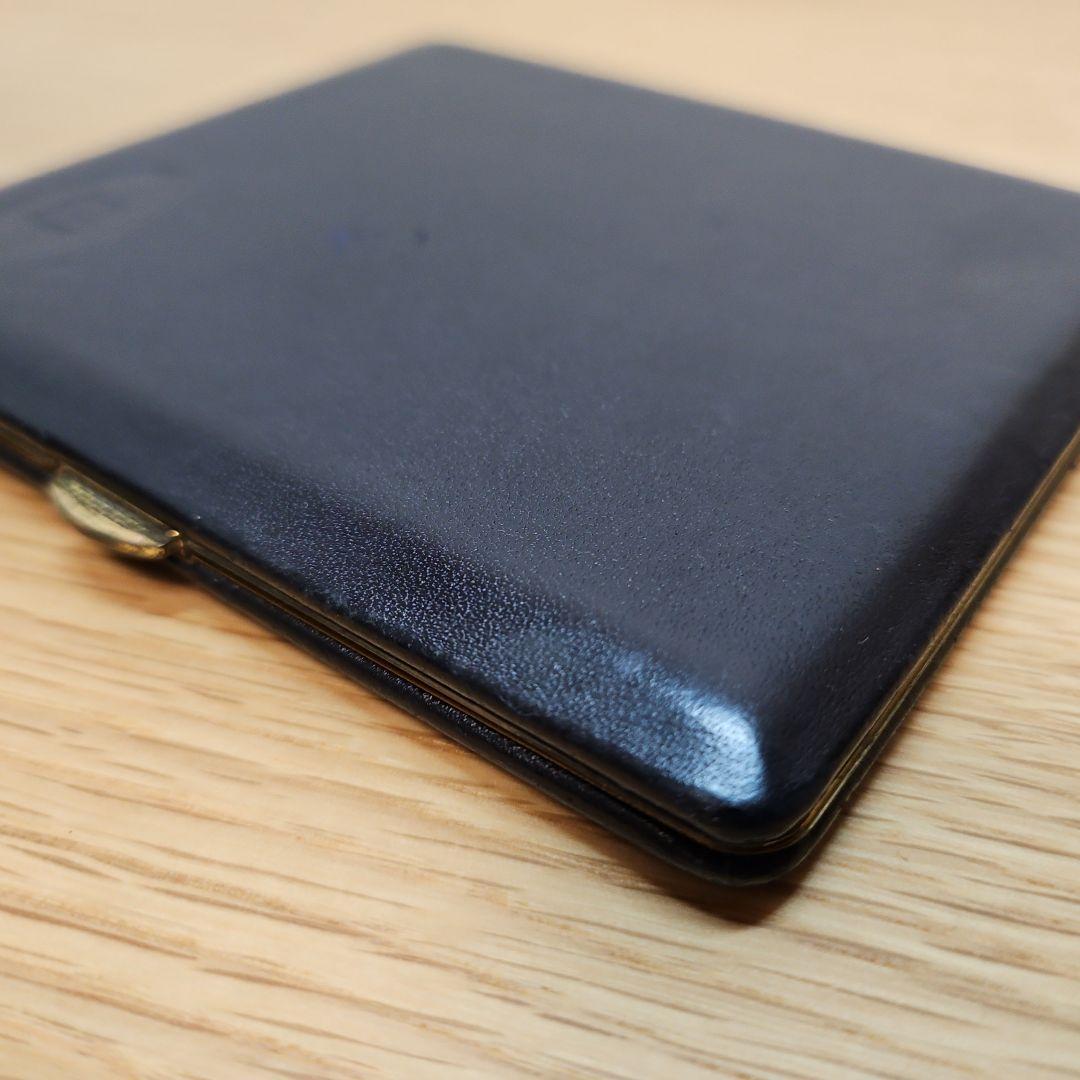 希少 シガレットケース　dunhill　ダンヒル　タバコ レザー　BLACK