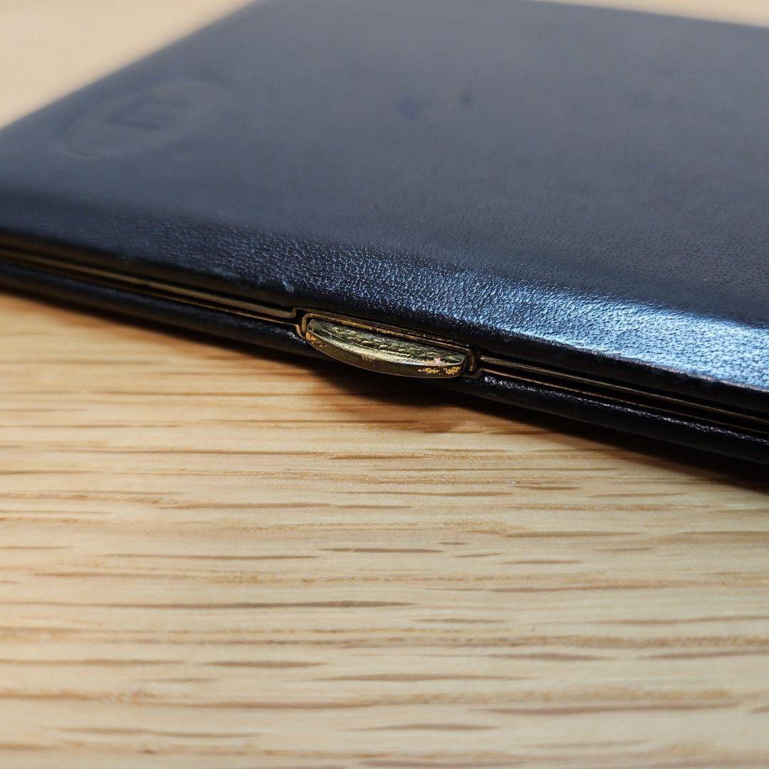 希少 シガレットケース　dunhill　ダンヒル　タバコ レザー　BLACK