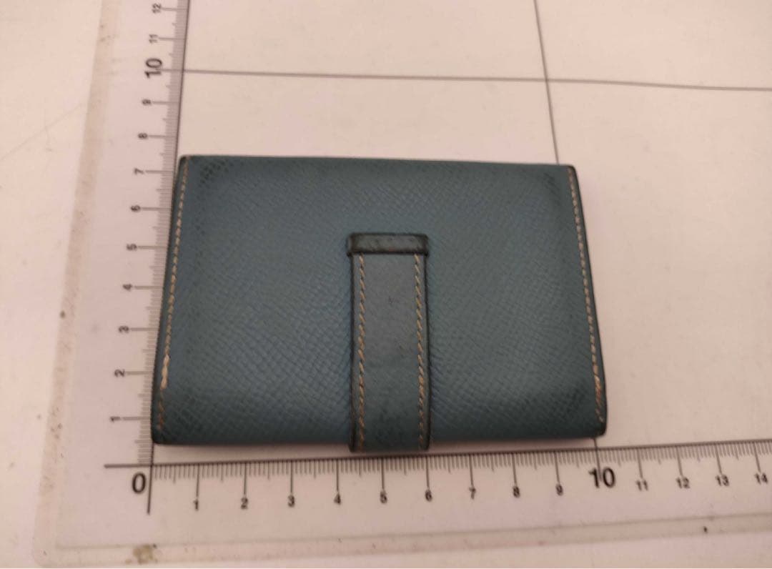 エルメス　べアン　レザー名刺入れ クシュベル　刻印◻︎J