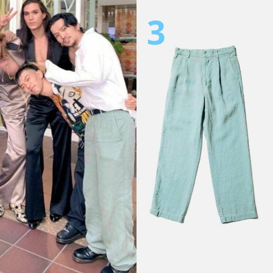 【常田大希着】22ss AURALEE WASHI DUCK SLACKS 3